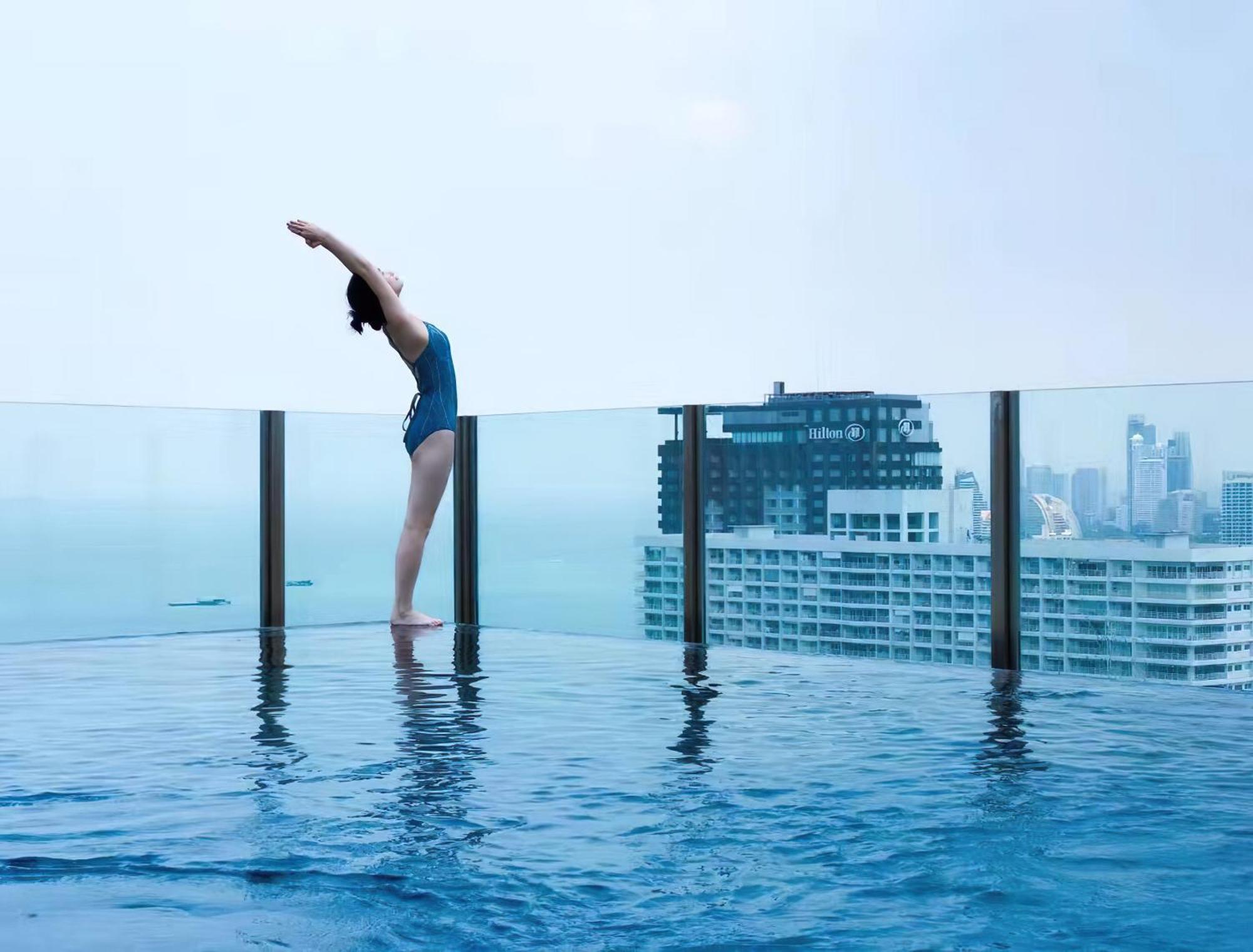 Best Location In Pattaya, Sky Pool & Infinity Edge Exterior foto